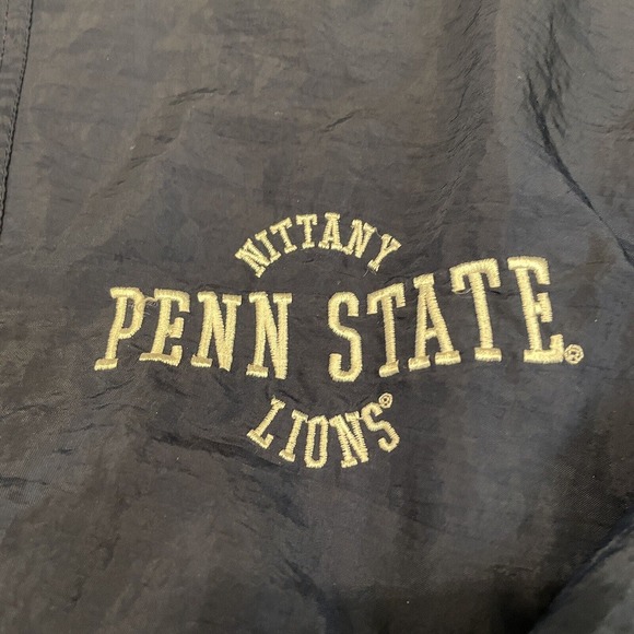 Nike Sports NCAA Penn State Football Windbreaker Jacket Size L Vintage - Picture 2 of 9